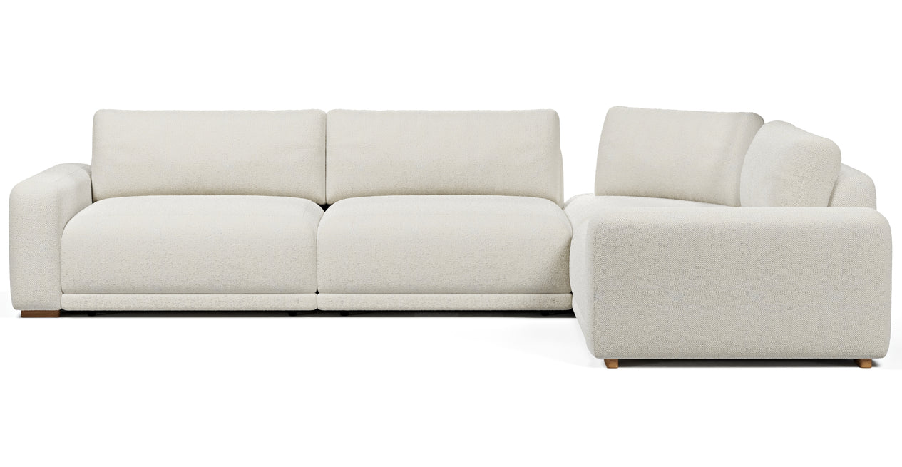 Carle 339 x 234 Sektional Doppelarm - Naturgewebe