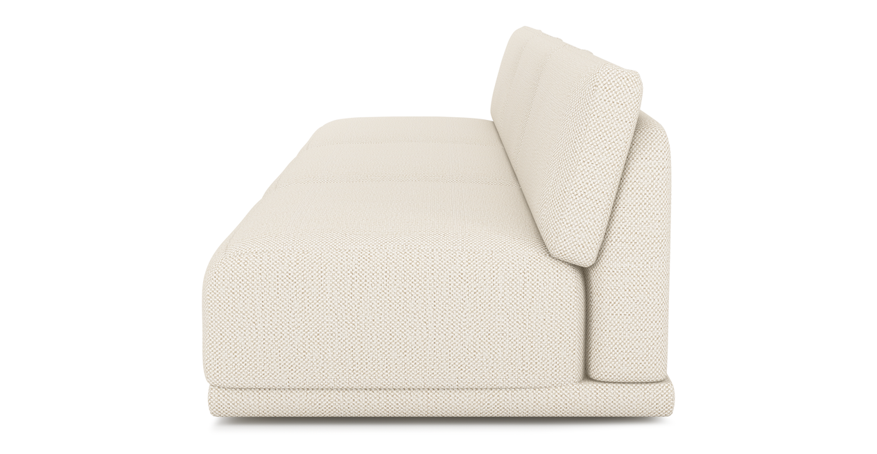 Carle Mega Sofa Ohne Armlehne - Naturgewebe