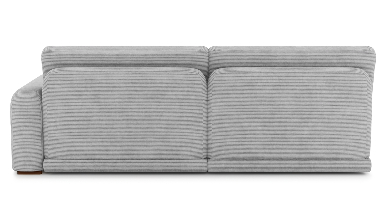 Carle 3-Sitzer mit Rechter Armlehne - Cord Velours