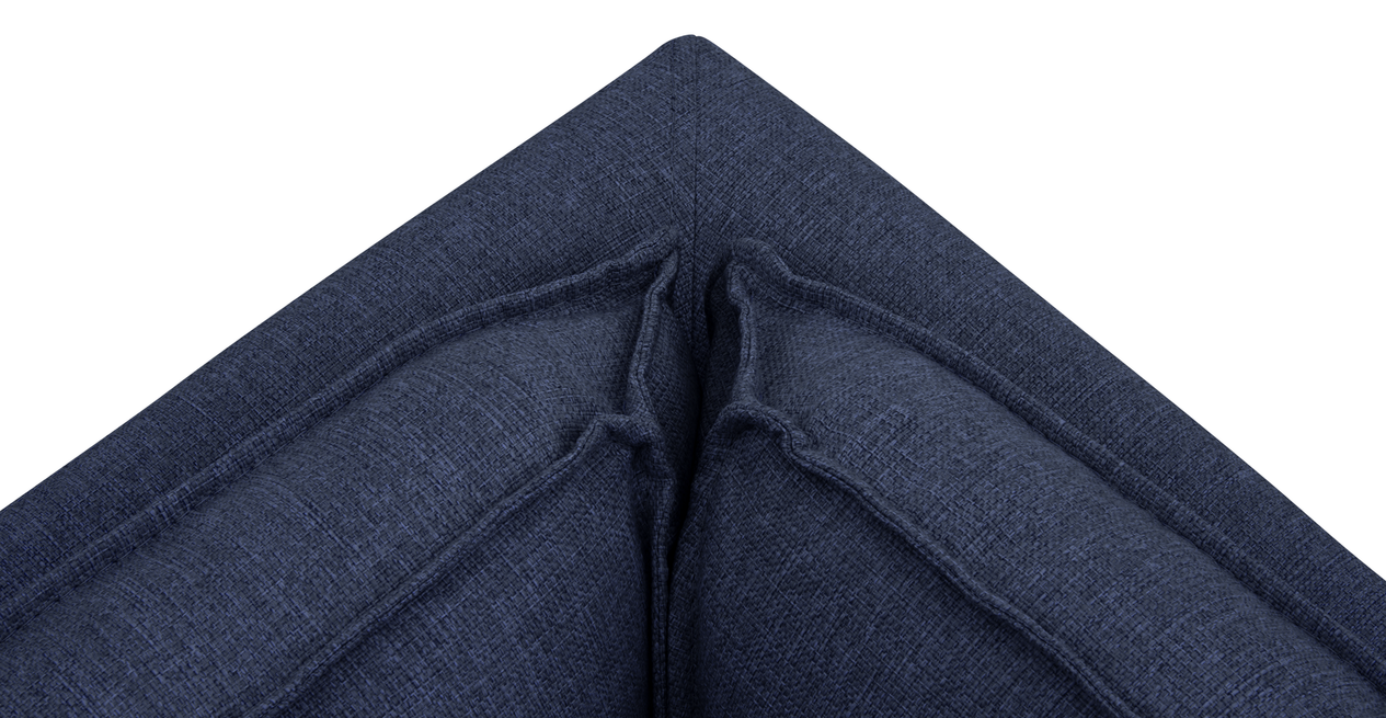 Klem Slim 283 x 330 x 283 Sektional Holzbein - Gewebe