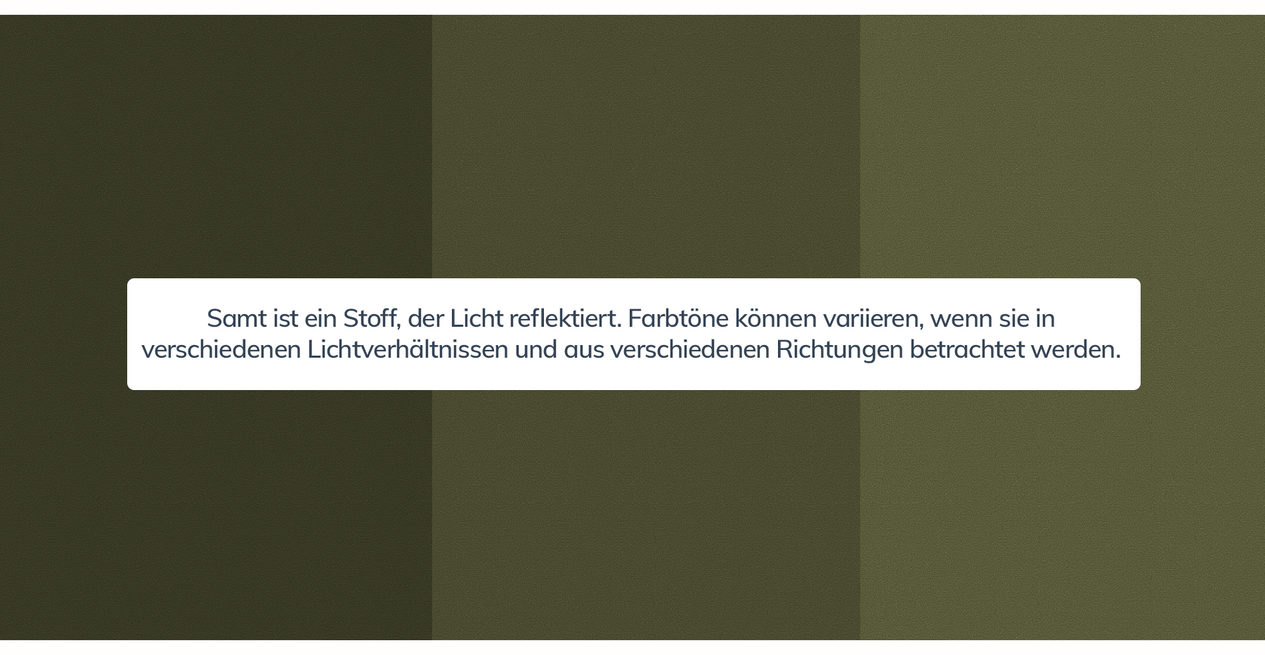Carle 3-Sitzer Doppelarm und Hocker - Samt