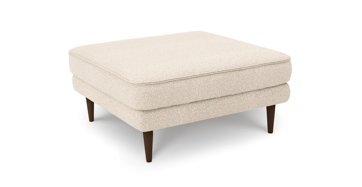 Klem Hocker Holzbein - Bouclé
