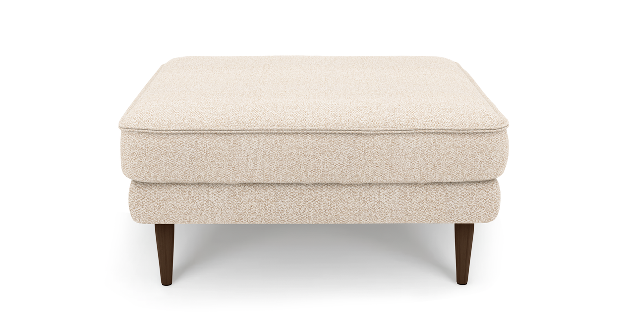 Klem Hocker Holzbein - Bouclé