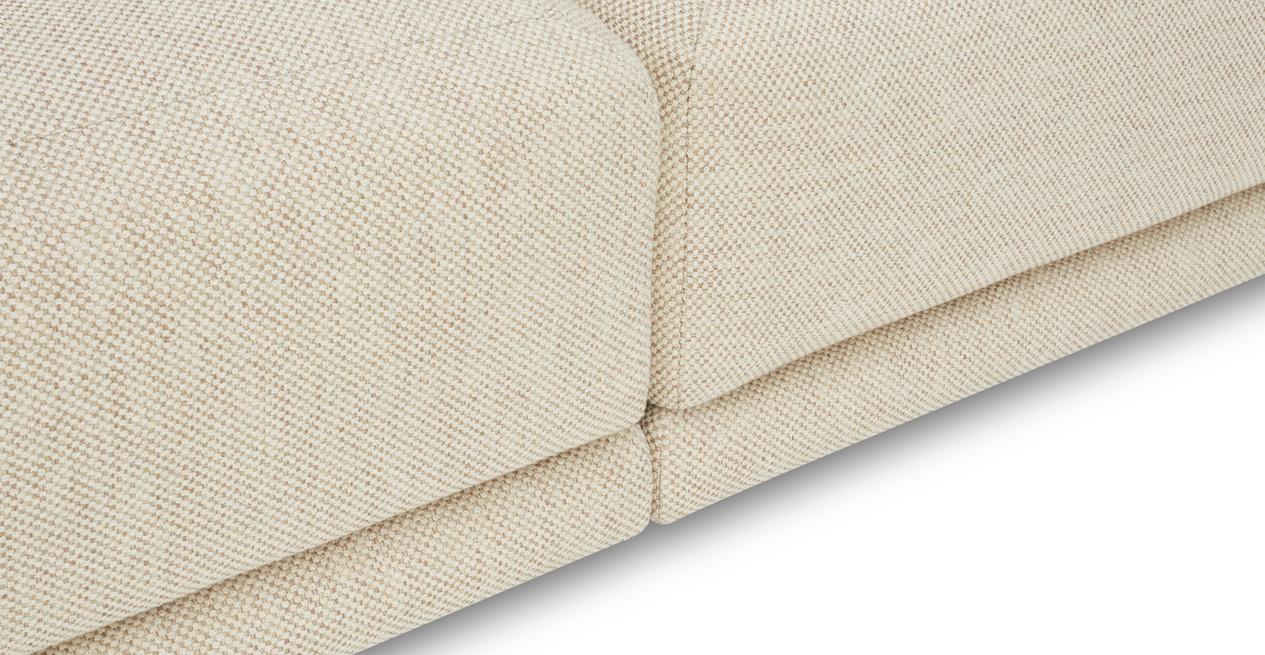 Carle Mega Sofa Ohne Armlehne - Naturgewebe