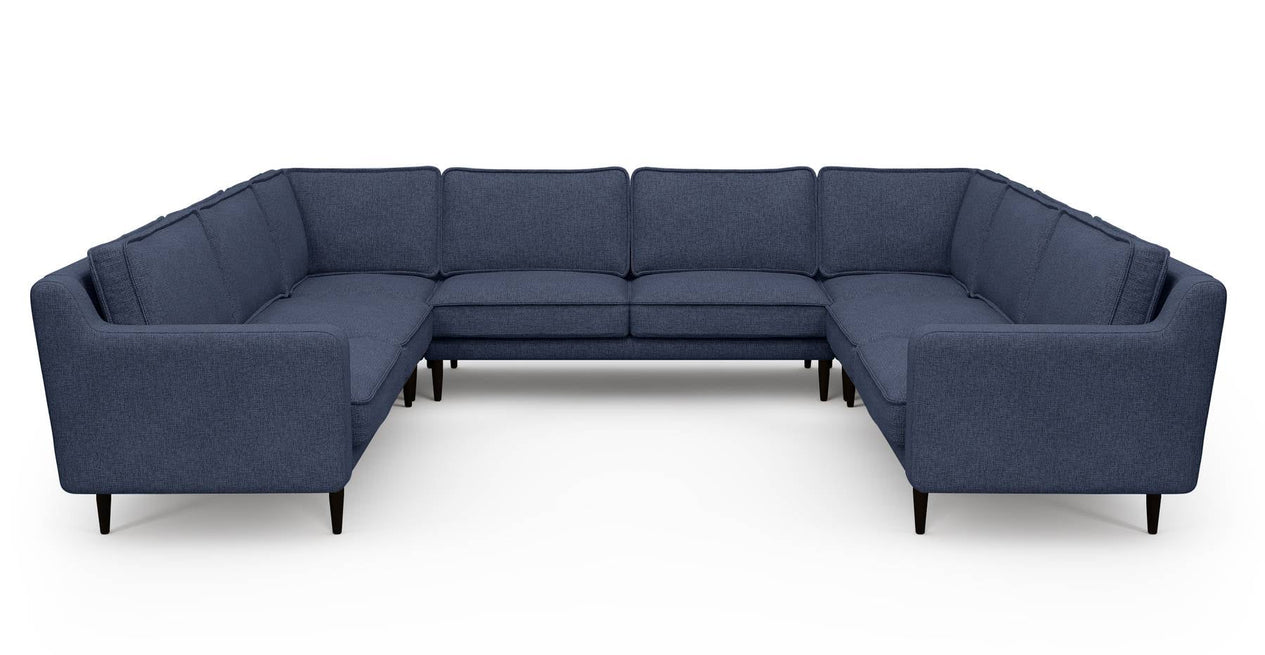 Klem Slim 283 x 330 x 283 Sektional Holzbein - Gewebe
