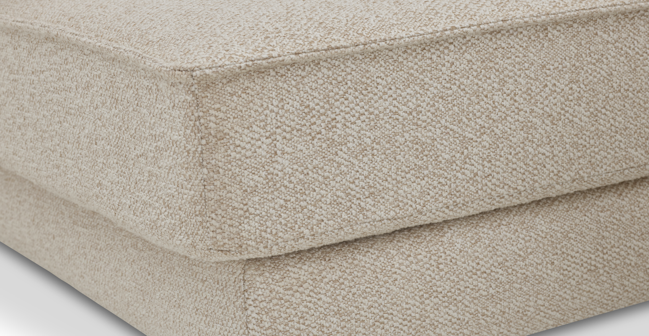Klem Slim 266 x 171 Sektional Holzbein - Bouclé