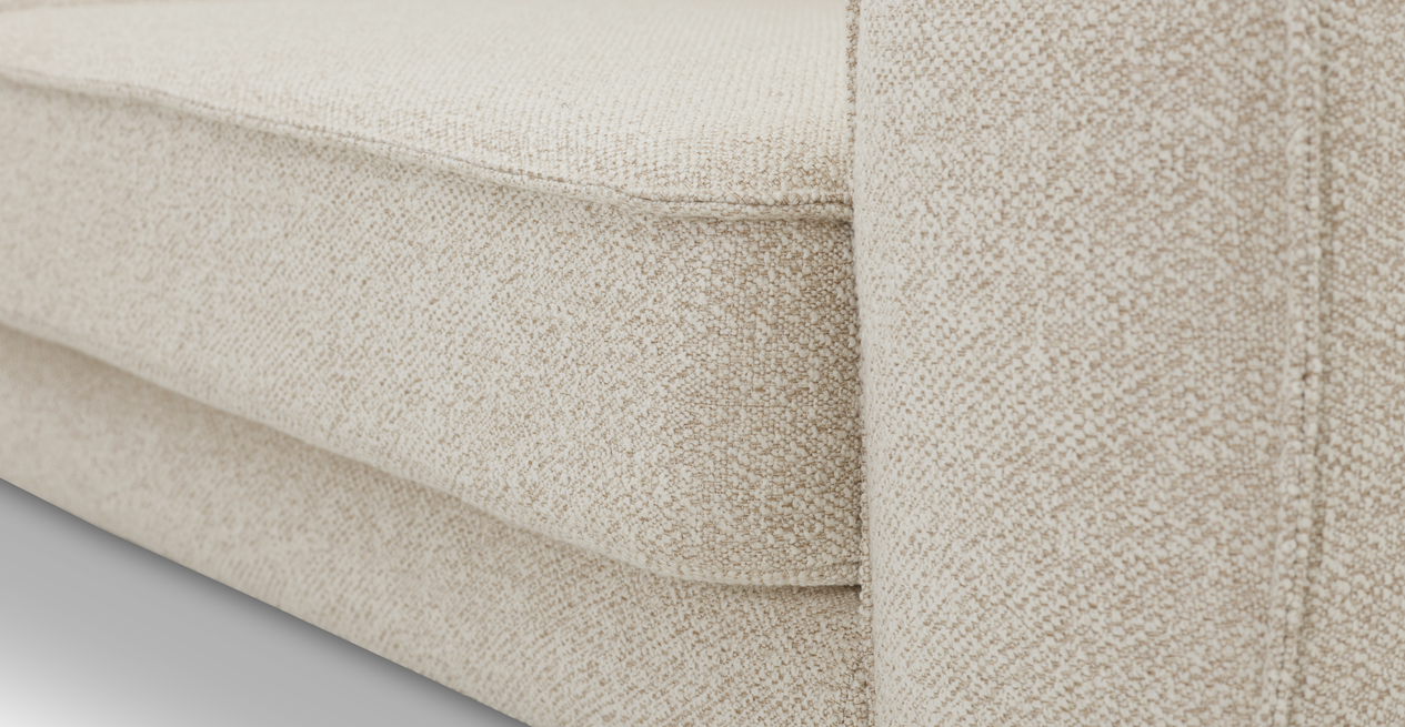 Klem 3-Sitzer Sofa Holzbein - Bouclé