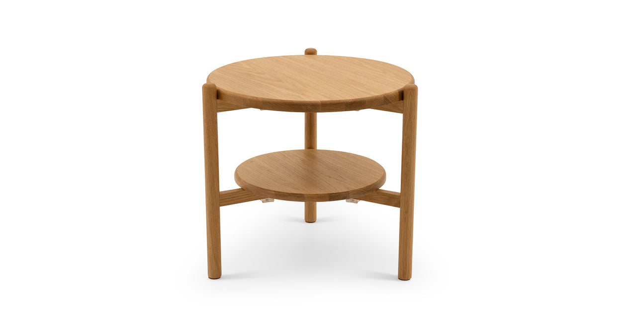 Norac Massiver Eichen Dreier-Set Couchtisch