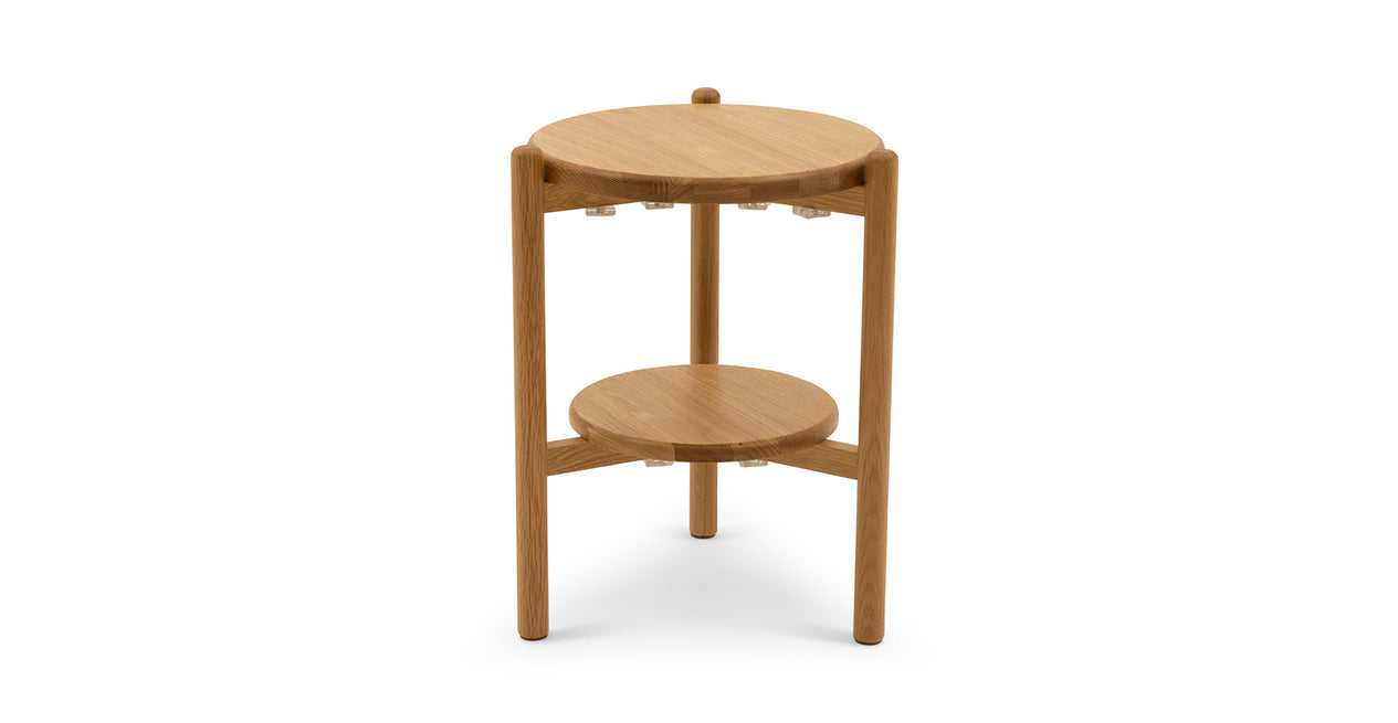 Norac Massiver Eichen Dreier-Set Couchtisch