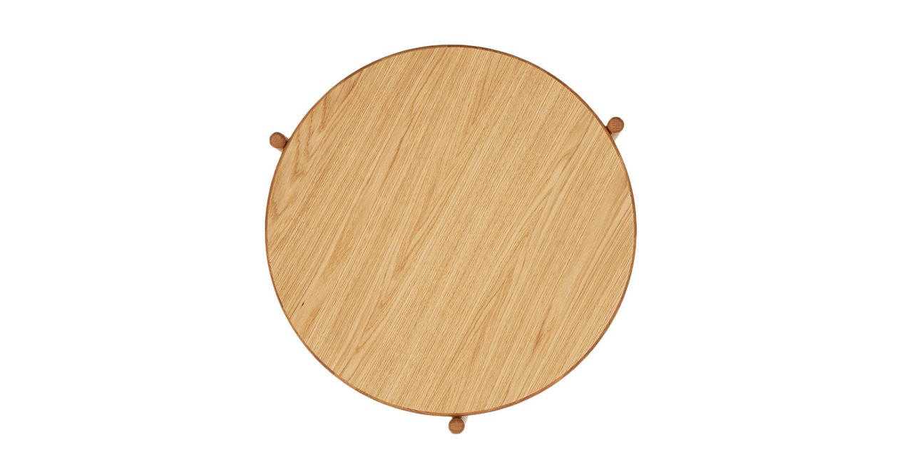 Norac Massiver Eichen Dreier-Set Couchtisch
