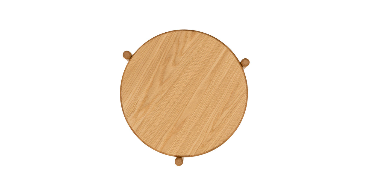 Norac Massiver Eichen Dreier-Set Couchtisch