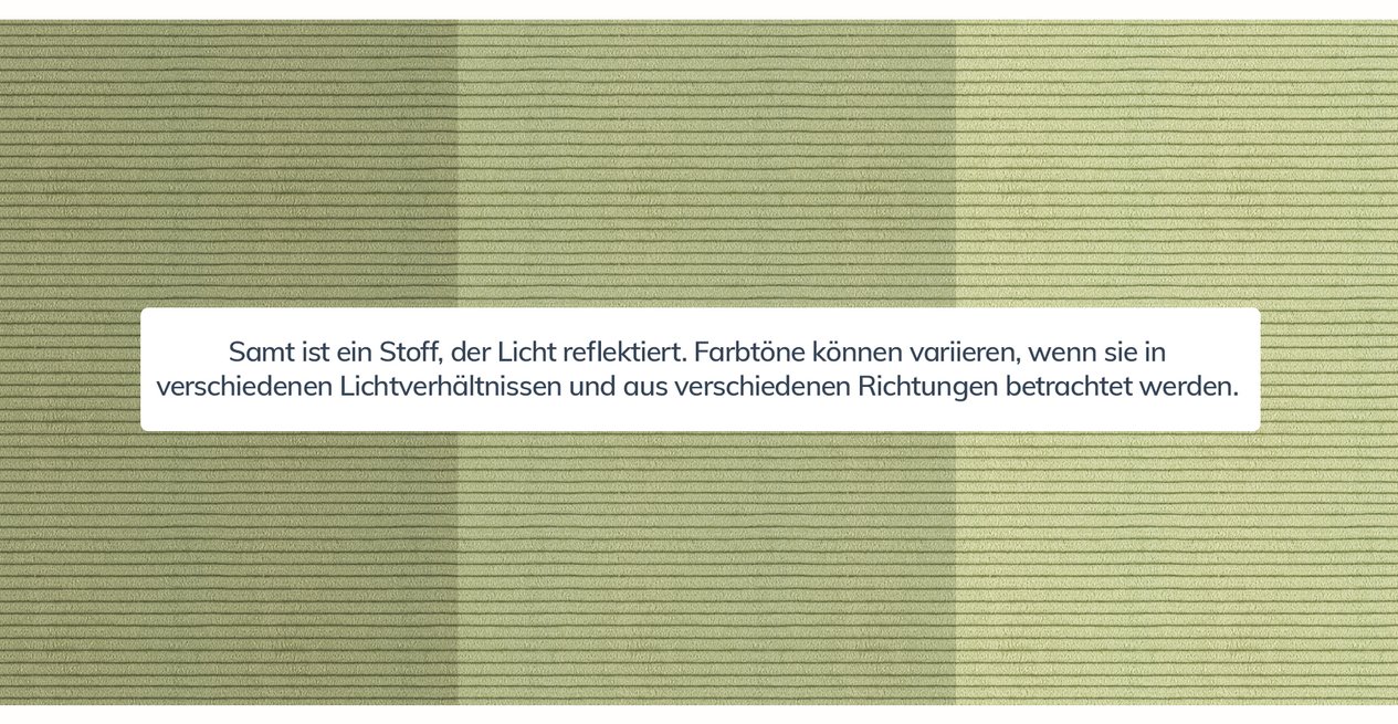 Klem Slim 2-Sitzer Sofa Zylindrisch Holzbein - Cord Velours